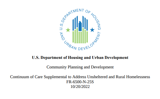 FY 2021 Continuum of Care Supplemental to Address Unsheltered and Rural Homelessness Solicitation