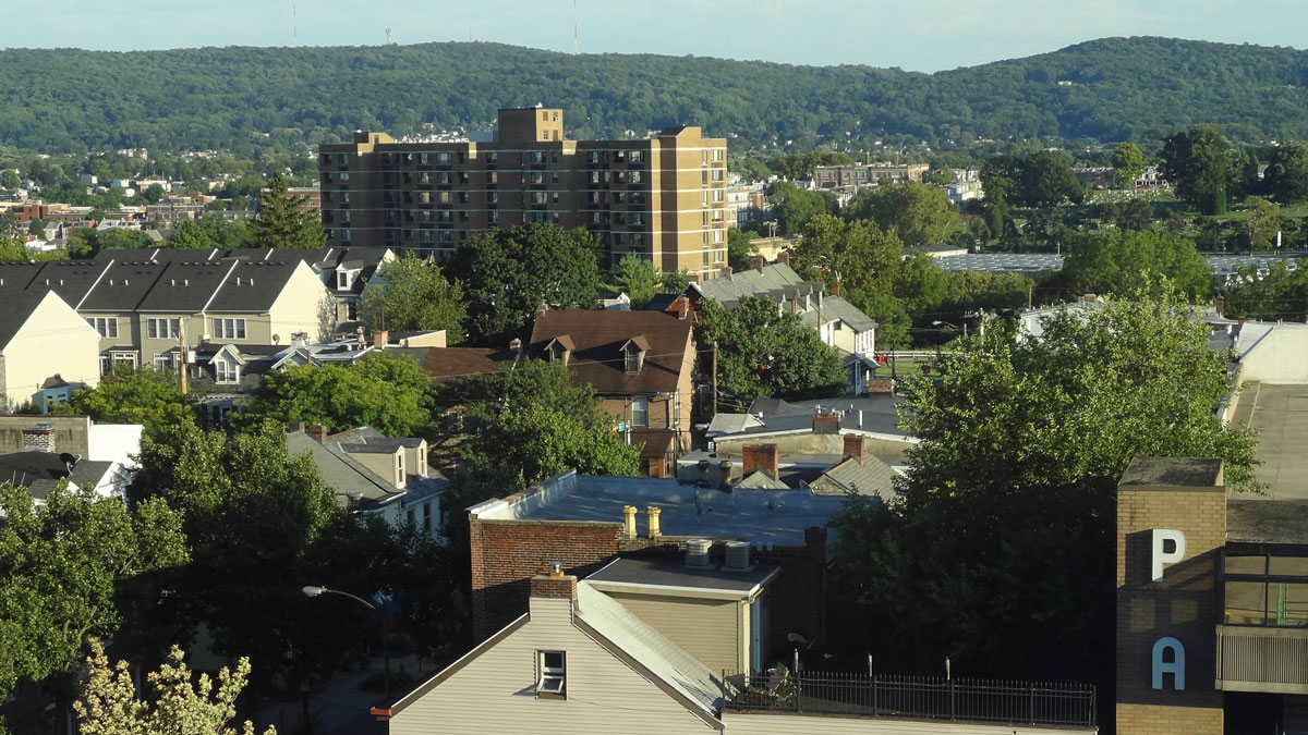 Picture of a landscape of Allentown, Pennsylvania