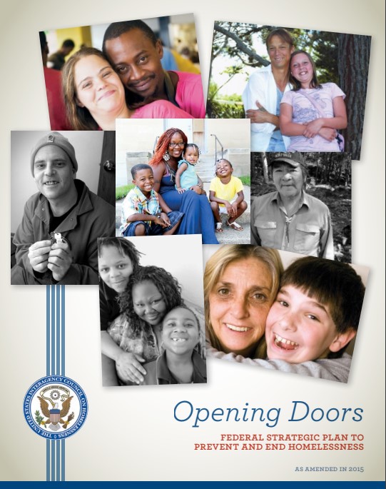 Opening Doors: Federal Strategic Plan to Prevent and End Homelessness Cover