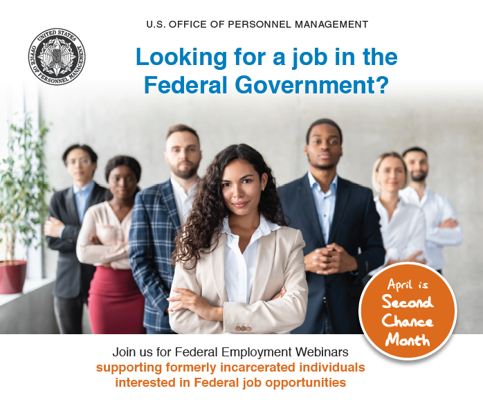SCM 2022 Federal Employment Webinars Flyer