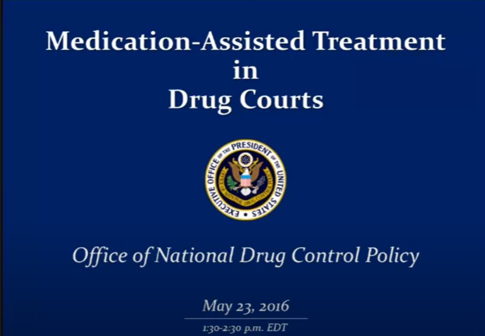 Webinar: Medication-Assisted Treatment in Drug Courts Cover