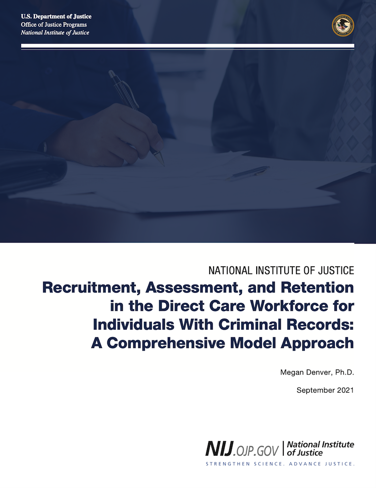 Recruitment, Assessment, and Retention in the Direct Care Workforce cover image