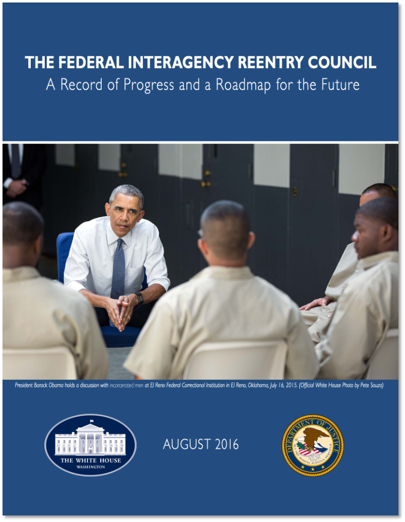Federal Interagency Reentry Council Report Cover
