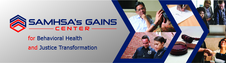 SAMHSA GAINS Center banner