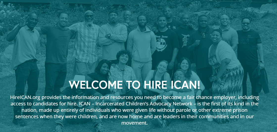 Hire ICAN homepage