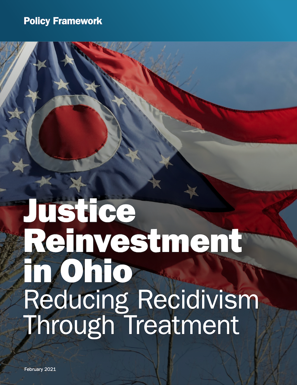 Justice Reinvestment in Ohio brief cover image