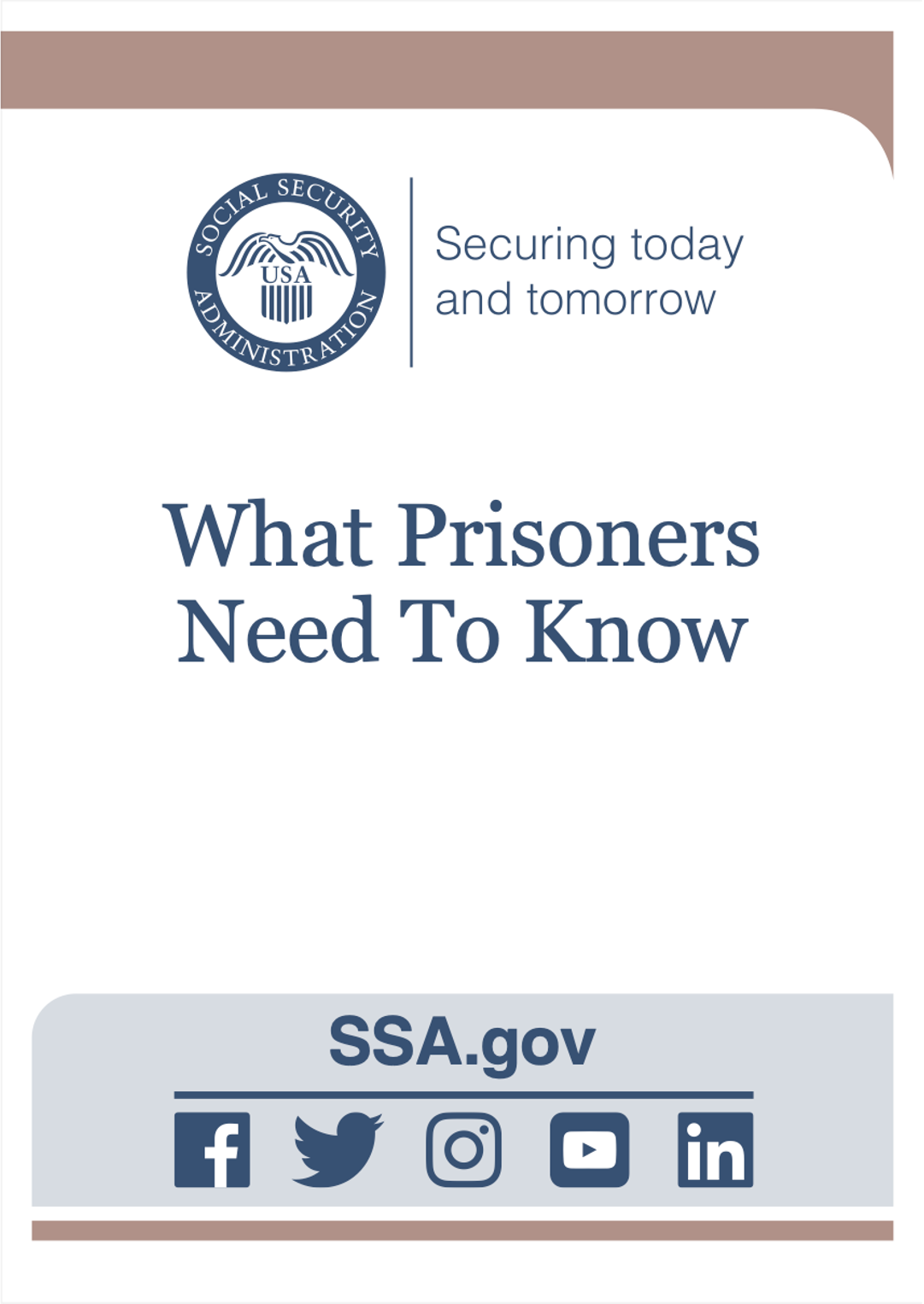 What Prisoners Need to Know cover image