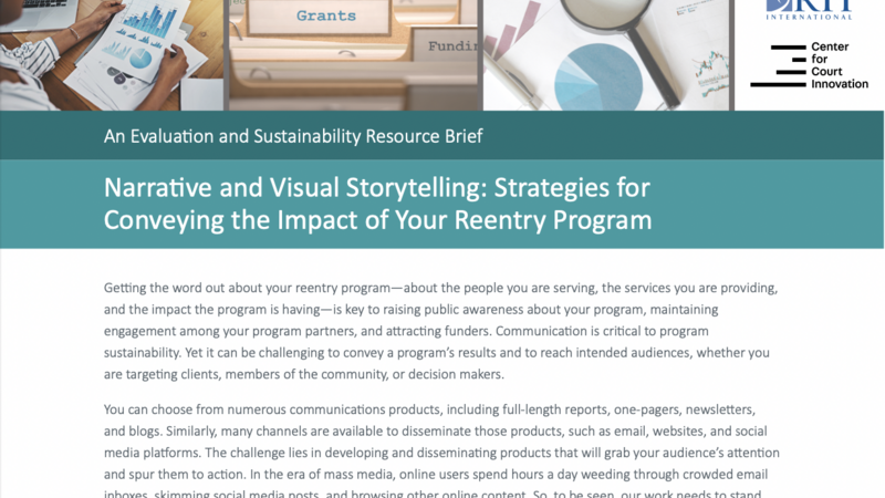 Narrative and Visual Storytelling brief cover image