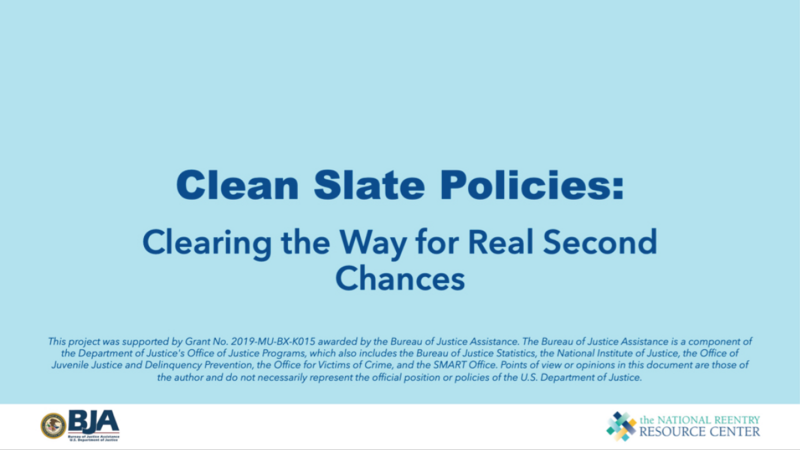 Clean Slate Policies Cover