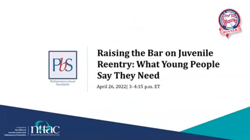 Raising the Bar on Juvenile Reentry: What Young People Say They Need Cover