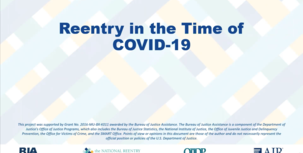 Reentry in the Time of COVID-19 webinar screenshot