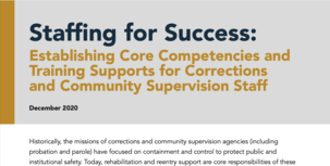 Staffing for Success report cover image