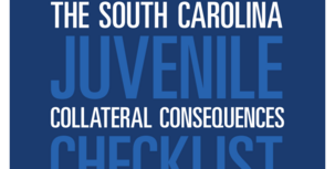 The South Carolina Juvenile Collateral Consequences Checklist Cover