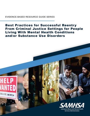 SAMSHA's 2023 Best Practices for Successful Reentry Guide Cover
