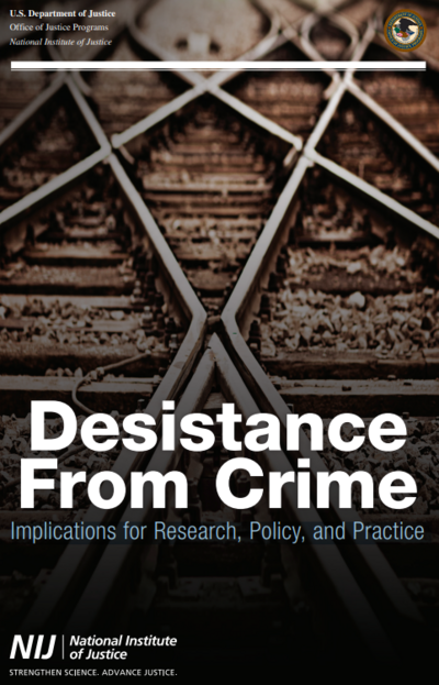 Desistance From Crime Cover