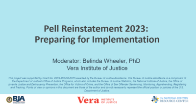 Pell Reinstatement 2023 Cover