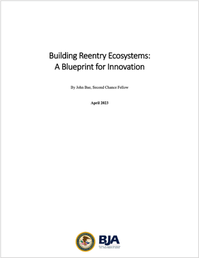 Building Reentry Ecosystems report cover