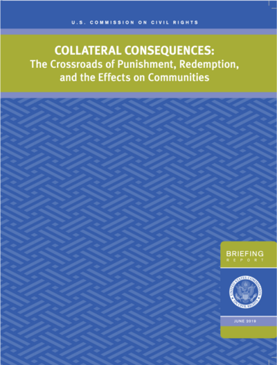 Collateral Consequences: The Crossroads report cover
