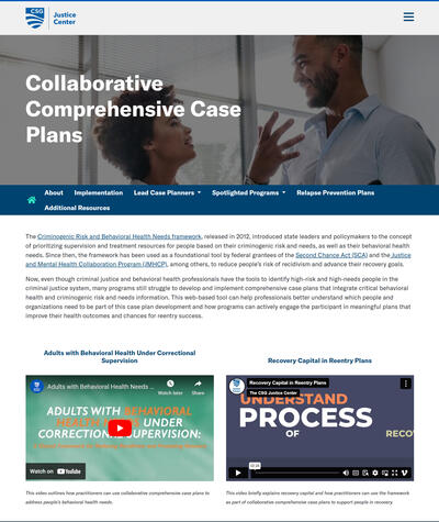 Collaborative Comprehensive Case Plans